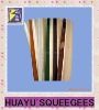 squeegee with wood handle