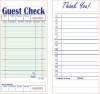 tag paper guest check