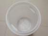 the size of 40l plastic drum with white color