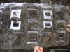 transparent PVC/PET hardware blister tray