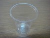transparent plastic disposable cup