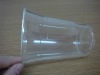 transparent plastic disposable cup for drinking