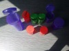 vials medicine vials plastic vials squeeze vials hinged vials green vials OEM