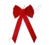 waterproof red velvet bow,christmas holiday bow