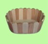 wooden decorative flower pot ( H-006 )